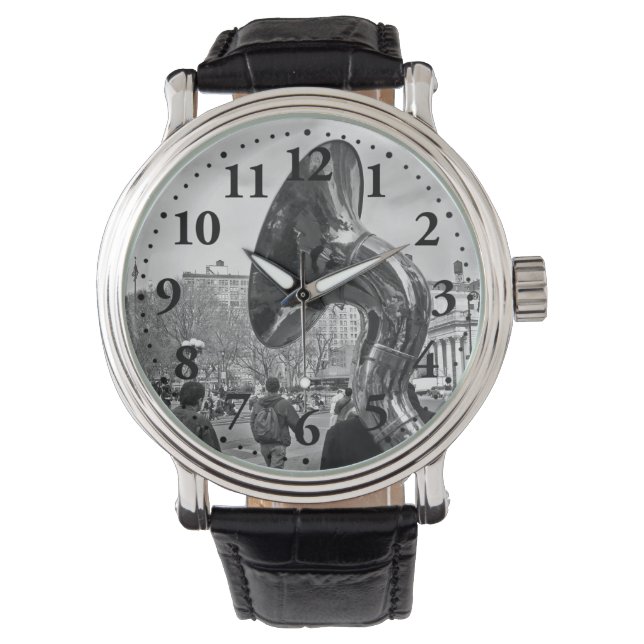 スーザフォン 腕時計 (正面)