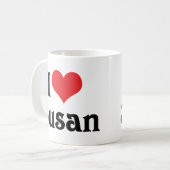 スーザンが大好き コーヒーマグカップ (正面左)