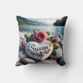 スーザンのハートバイザリバー クッション (裏面)