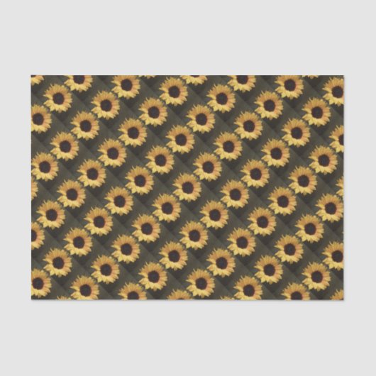 スーザンのヒマワリ 薄葉紙 (正面)