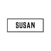 スーザンの名前 ラバースタンプ (インプリント)