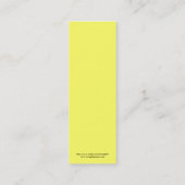 スーザンの黒目のしおり スキニー名刺 (裏面)