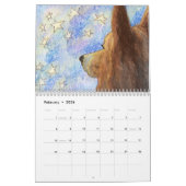 スーザンアリソン著コーギー年 カレンダー (2月 2026)