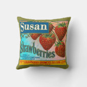 スーザンストロベリー クッション (裏面)