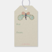 スーザンバタフライギフトラベル ギフトタグ (裏面)