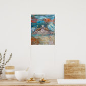 スーザンマインズカメと歌う魚カリブの ポスター (キッチン)