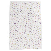 スーザン紙吹雪ウォーターカラードット抱き枕 ミディアムペーパーバッグ (裏面)