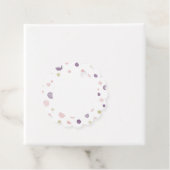 スーザン紙吹雪水色ドットメッセージカード フェイバータグ (インサイチュ)