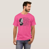 スーザン・B・アンソニーの引用 婦人参政権運動家 Tシャツ (正面フル)