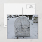 スーザン・B・アンソニー墓石 ポストカード (正面/裏面)