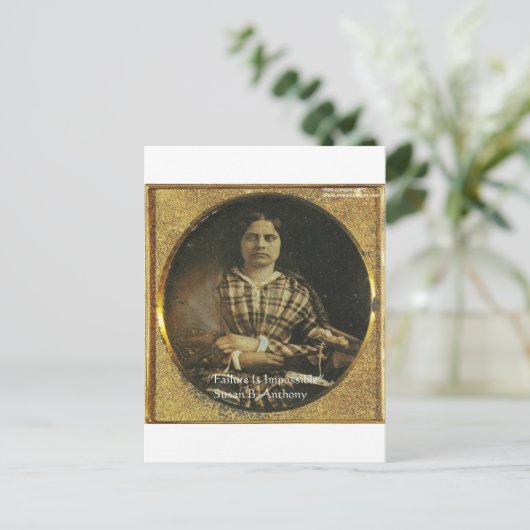 スーザン・B・アンソニー 名言 ギフト & カード (スタンド正面)