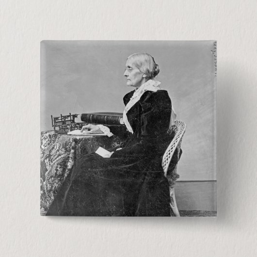 スーザンBrownellアンソニー 缶バッジ (正面)