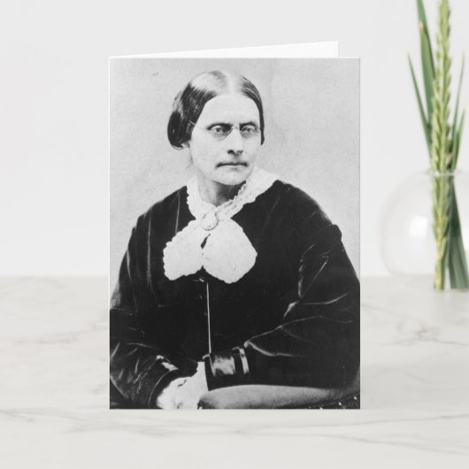 スーザンBrownellアンソニーc.1871 カード (正面)