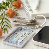 スーザンfearingクリッパー帆船1900 キーホルダー (正面右)