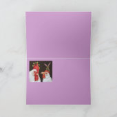 スーシェフがビーガンカフェのカードで カード (内部)