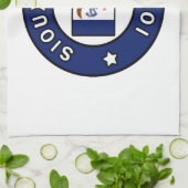 スーシティアイオワ キッチンタオル (折り畳み)