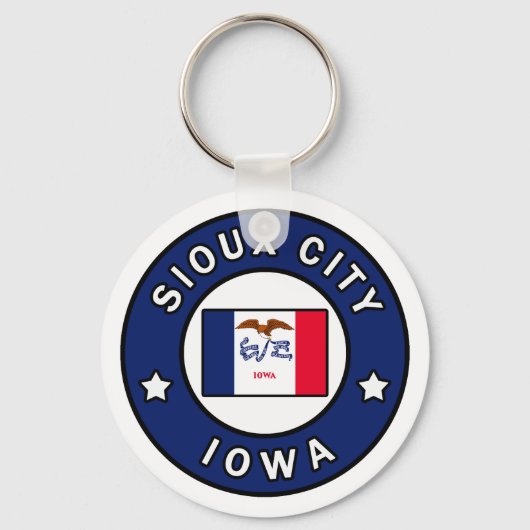 スーシティアイオワ キーホルダー (正面)