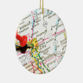 スーシティー、アイオワ セラミックオーナメント (右)