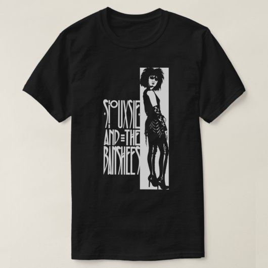 スーシーとバンシーのホワイトエッセンシャルTシャツ Tシャツ (デザイン正面)