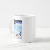 スージーの雪片は町に来ています! コーヒーマグカップ (正面左)