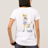 スージーサイクリング Tシャツ (裏面)