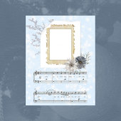 スージースノーフレークスクラップブック紙