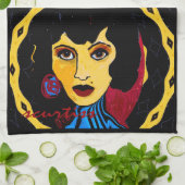 スージー魔術師の台所タオル キッチンタオル (折り畳み)