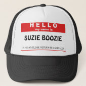 スージーBOOZIE キャップ (正面)