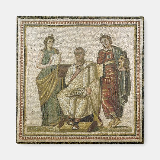 スース出身のヴァージルとミューズ マグネット (正面)