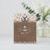 スース素朴シューズ&レースカントリー日付を保存 案内ポストカード (スタンド正面)