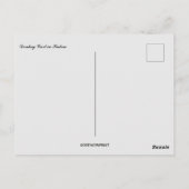 スーダンのロバ・カート ポストカード (裏面)