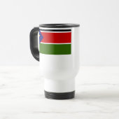 スーダンの南旗 トラベルマグ (正面左)