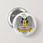 スーダンの南紋章付き外衣 缶バッジ (正面&裏面)