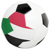 スーダンの国旗 サッカーボール (3/4)