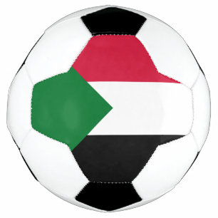 スーダンの国旗 サッカーボール