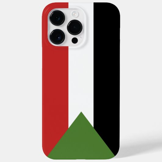 スーダンの国旗 Case-Mate iPhoneケース (裏面)