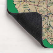 スーダンの地図のマウスパッド マウスパッド (コーナー)