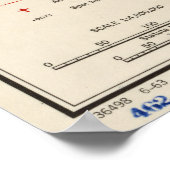 スーダンの地図（1963年） ポスター (角)