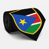 スーダンの美しい南旗 ネクタイ (ロール)