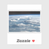 スーダン上空の曇り シール (シート)