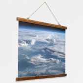 スーダン上空の曇り 吊り下げ型タペストリー (傾斜あり)