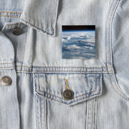 スーダン上空の曇り 缶バッジ (インサイチュ)