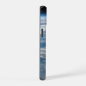 スーダン上空の曇り iPhone 15ケース (右側面)