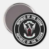 スーダン丸エンブレム マグネット (正面/裏面)