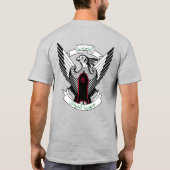 スーダン国旗の独立性お祝い Tシャツ (裏面)