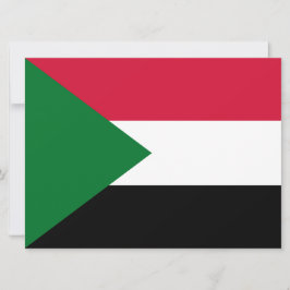 スーダン国旗 カード
