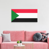 スーダン国旗 キャンバスプリント (インサイチュ (リビング))