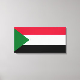スーダン国旗 キャンバスプリント