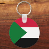 スーダン国旗 キーホルダー (正面)