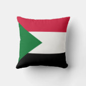 スーダン国旗 クッション (裏面)